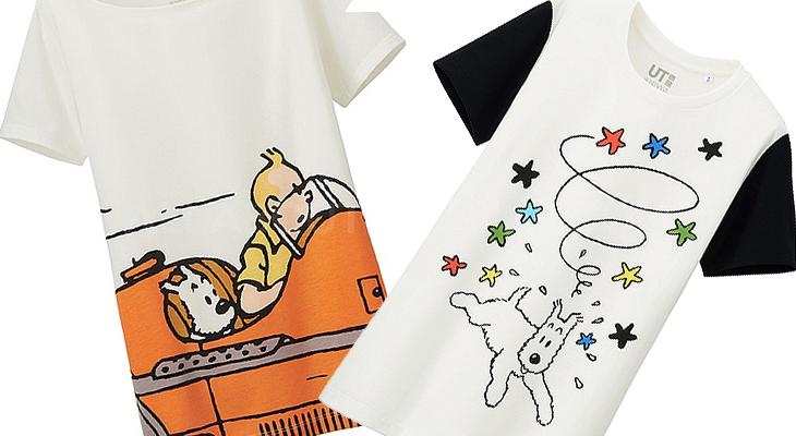 かわいすぎる タンタン X ユニクロのコラボtシャツ ベルギー観光旅行と生活情報サイト Belplus