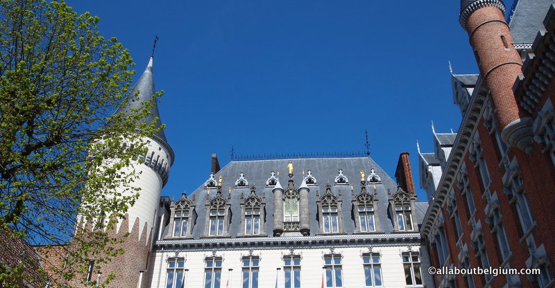 ベルギー・ブルージュのお城ホテルもブッキングドットコム経由で予約しました。