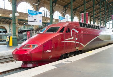 タリスはベルギーとフランスを結ぶ高速電車で、通勤にも使われています。