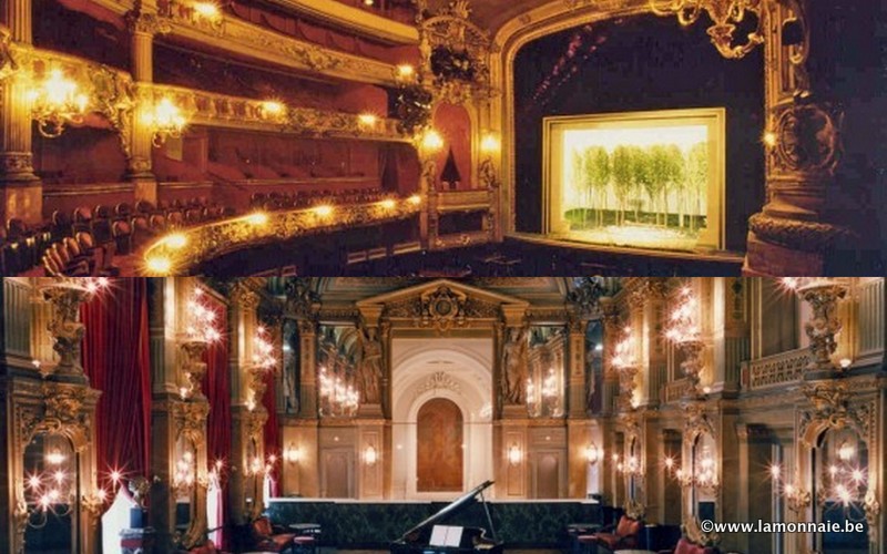 ベルギー王立モネ劇場の内装