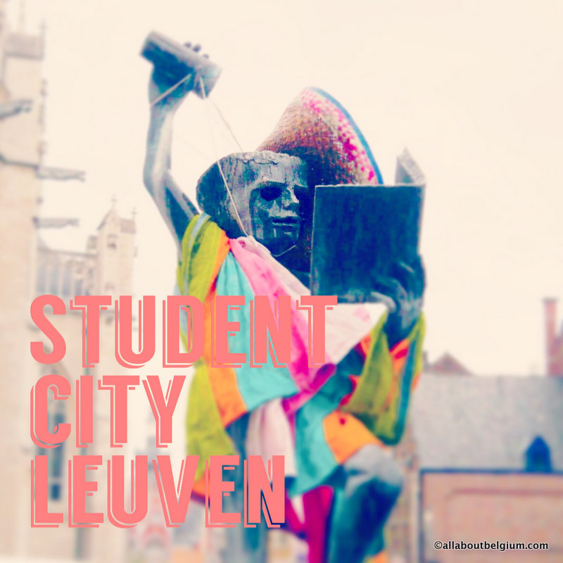 Leuvenは学生の街