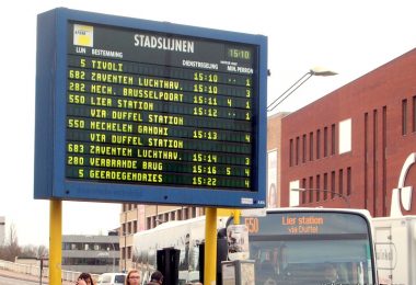 ベルギーのバス（De Lijn）の乗り方