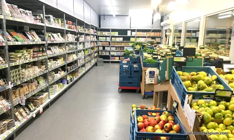 商品は全てBio(ビオ)のスーパー、Bio Planetがベルギーで人気上昇中