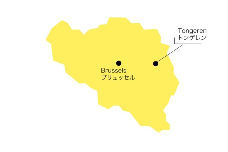 トンゲレンはブリュッセルの東側、オランダとドイツの国境近くにある都市です。
