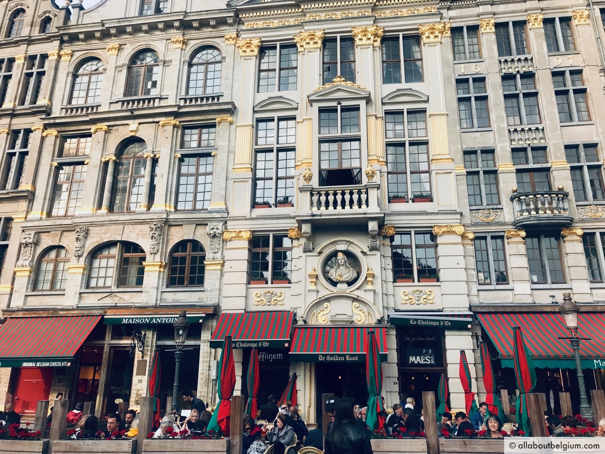 ベルギー・ブリュッセルの世界遺産・グランプラスの全体マップとおすすめレストラン、ショップ、カフェ一覧